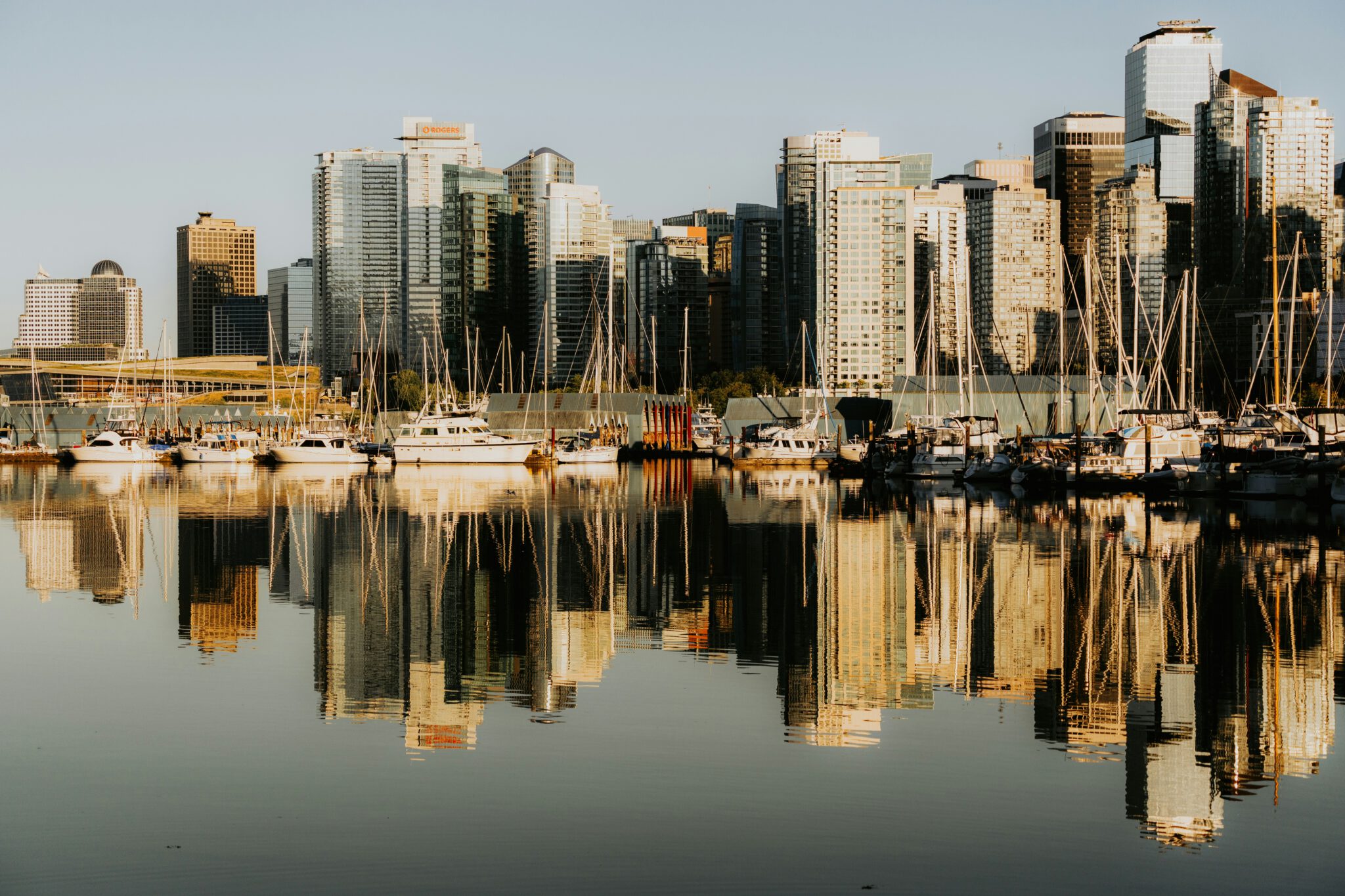 Skyline view of downtown Vancouver, representing EKB Law, a full-service Vancouver commercial and business law firm